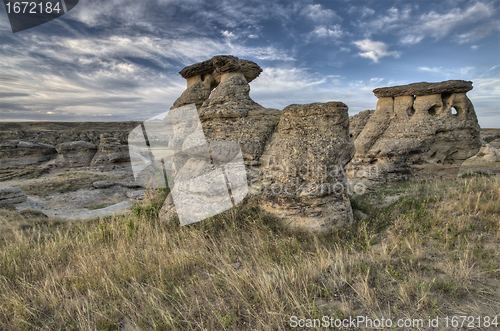 Image of Hoodoo Badlands Alberta Canada