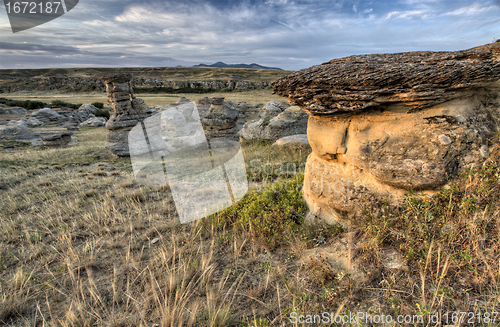 Image of Hoodoo Badlands Alberta Canada