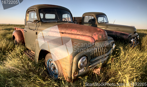 Image of Vintage Farm Trucks