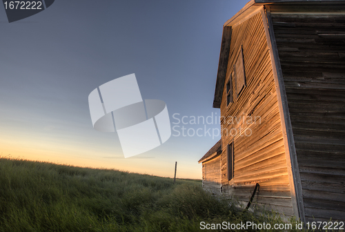 Image of Abandoned Farmhouse Saskatchewan Canada