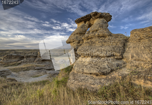 Image of Hoodoo Badlands Alberta Canada