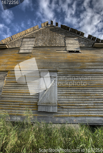 Image of Abandoned Farmhouse Saskatchewan Canada