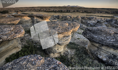 Image of Hoodoo Badlands Alberta Canada