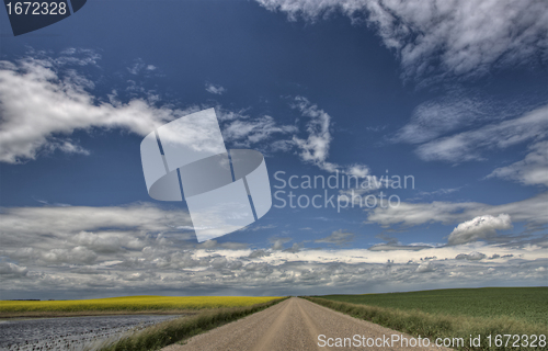 Image of Prairie Road and School House