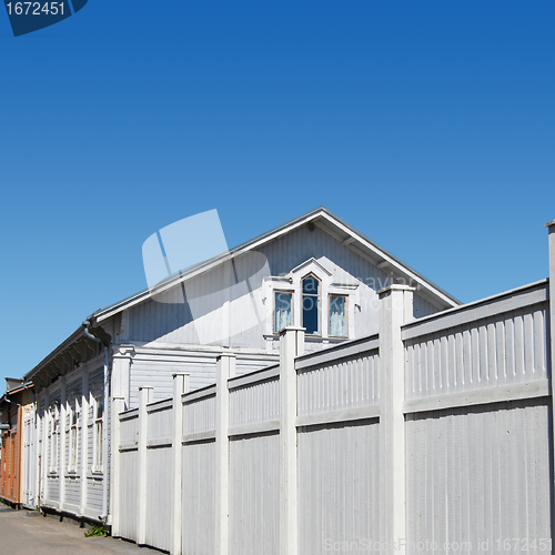 Image of White Wooden House