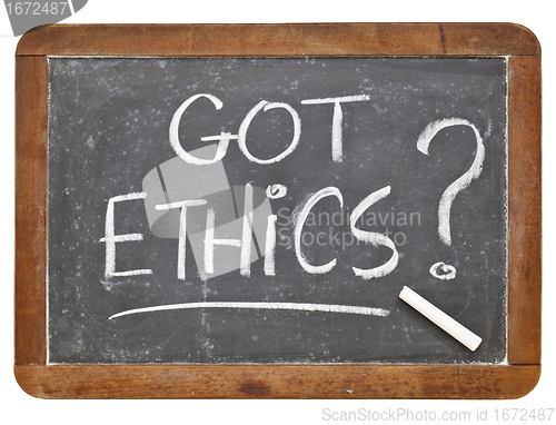 Image of Got ethics question
