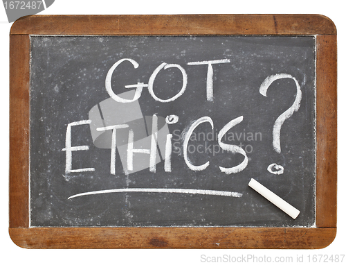 Image of Got ethics question