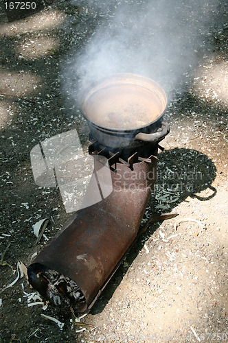 Image of Primitive water boiler