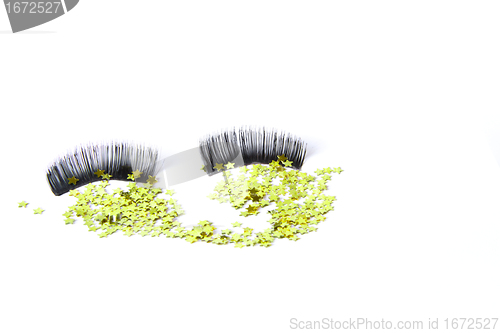 Image of false eyelashes