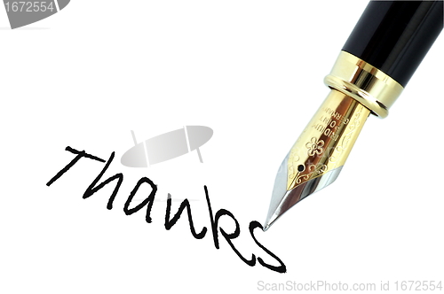 Image of Thanks