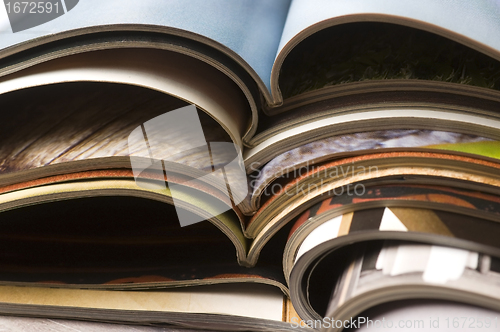 Image of stack of magazines