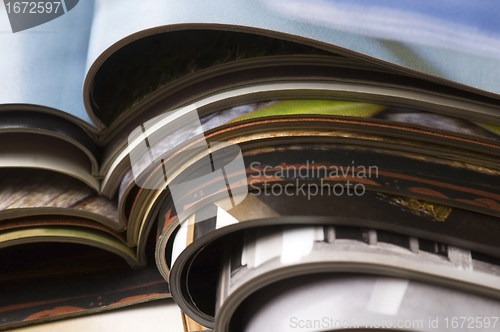 Image of stack of magazines