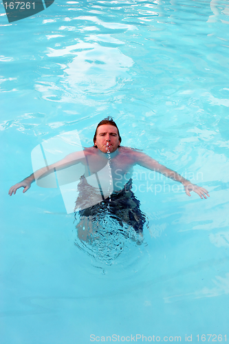 Image of In the swimming pool