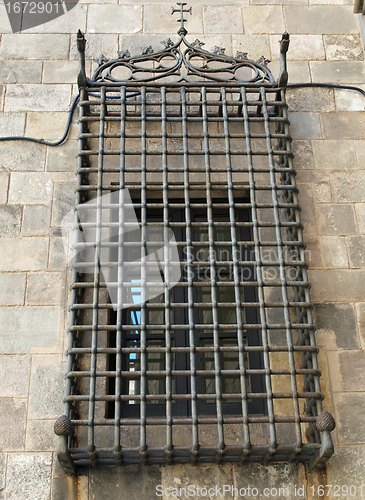 Image of Heavy iron window protection, Barcelona