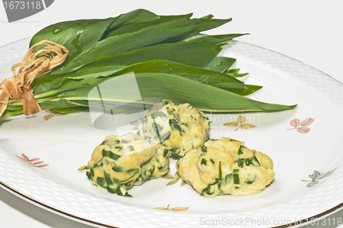 Image of gnocci with wild garlic