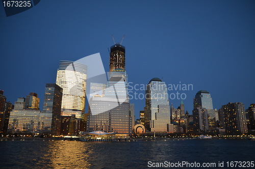 Image of New York City, USA, Manhatten Skyline