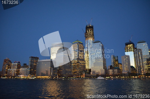 Image of New York City, USA, Manhatten Skyline