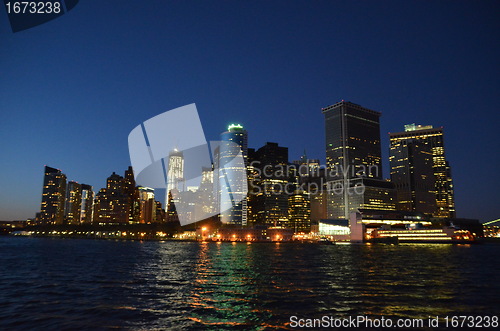 Image of New York City, USA, Manhatten Skyline