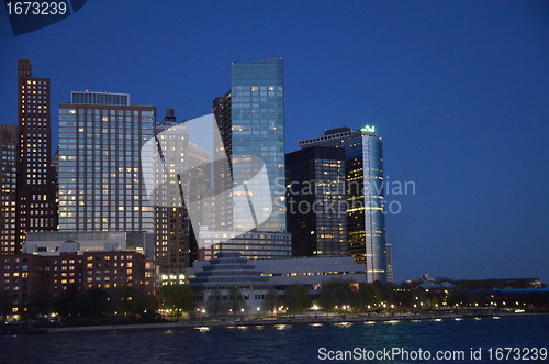 Image of New York City, USA, Manhatten Skyline