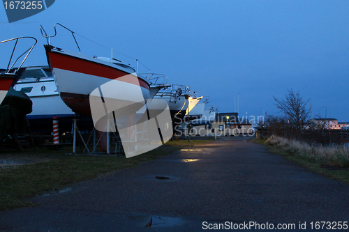 Image of Marina in the evning.