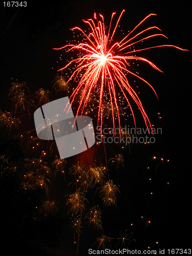 Image of Sparkling fireworks