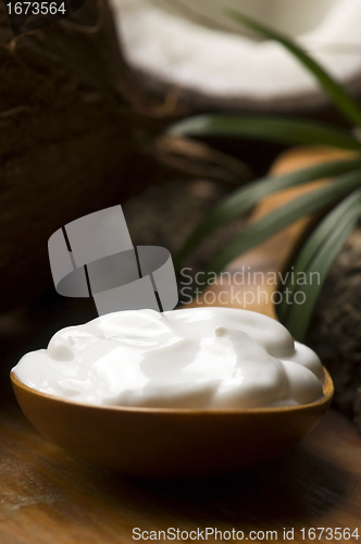 Image of Coconut and coconut oil 