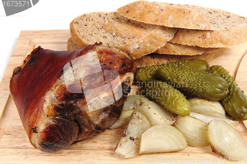 Image of Roasted pork knuckle 