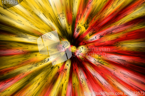 Image of abstract explosion background