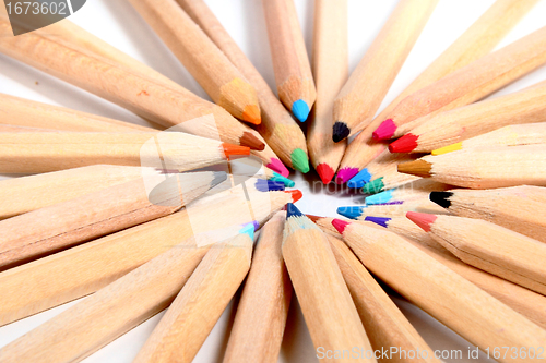 Image of color crayons