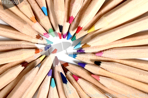 Image of color crayons