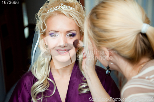 Image of Morning of bride
