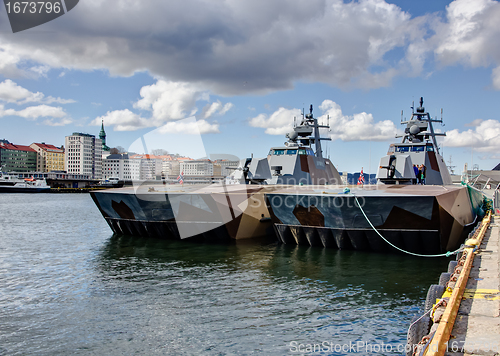 Image of Norwegian millitary ships