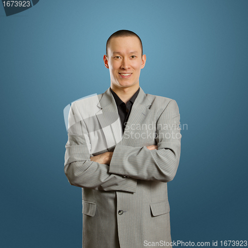 Image of asian male in suit