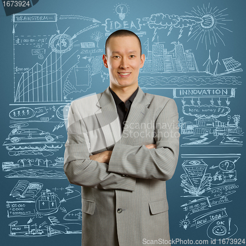 Image of asian male in suit