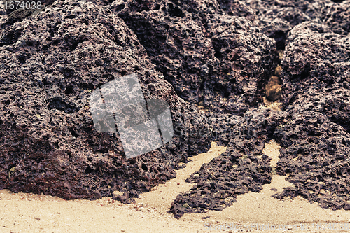 Image of Rocks on a Shore
