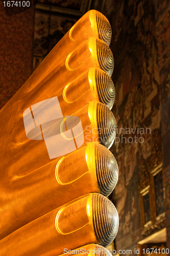 Image of Reclining Buddha Foot