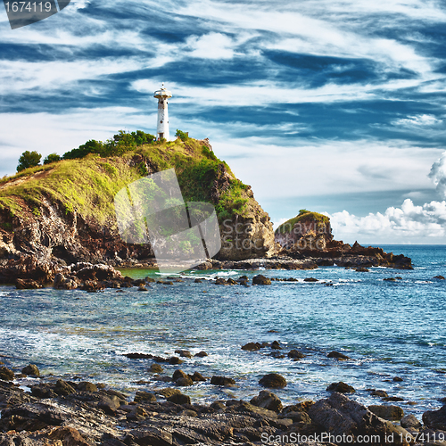 Image of Lighthouse on a Cliff