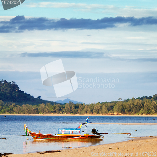 Image of Sunset over Andaman Sea