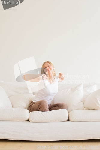 Image of Girl Relaxing