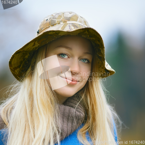 Image of Fisherwoman Portrait