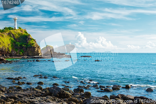 Image of Lighthouse on a Cliff