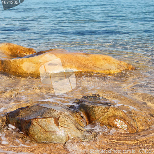 Image of Stone in a Sea