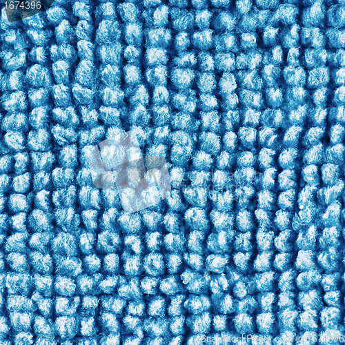 Image of blue microfiber textile texture