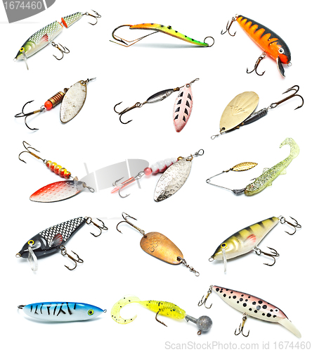 Image of Fishing Baits Collection