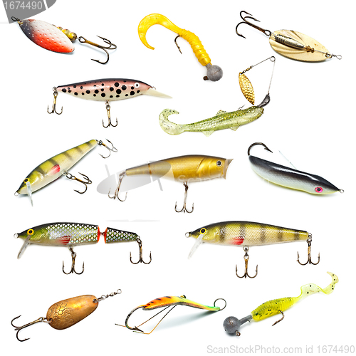 Image of Fishing Baits Collection