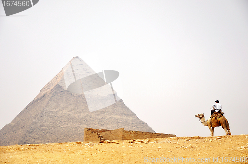 Image of Pyramid Giza in Cairo Egypt