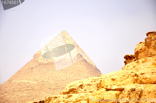 Image of Pyramid Giza in Cairo Egypt