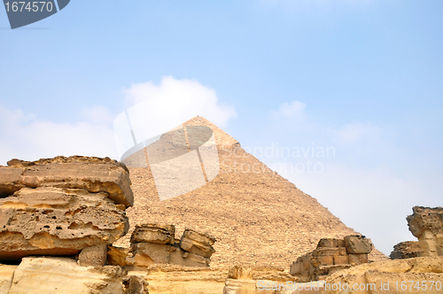 Image of Pyramid Giza in Cairo Egypt
