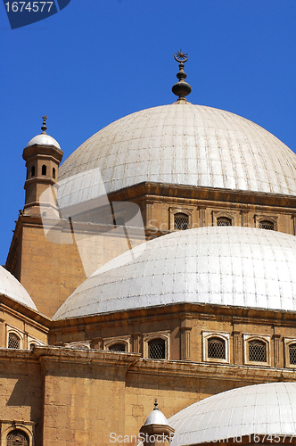 Image of Scenery of the famous Islamic castle in Cairo,Egypt