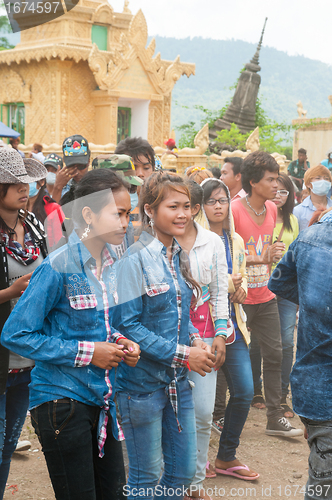 Image of Songkran Celebration in Cambodia 2012